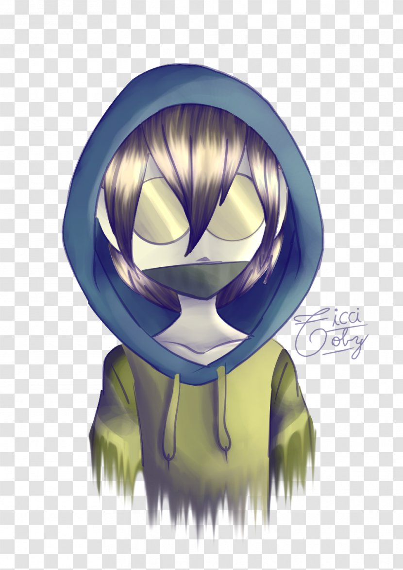 Fan Art Work Of Cartoon - Ticci Toby Transparent PNG