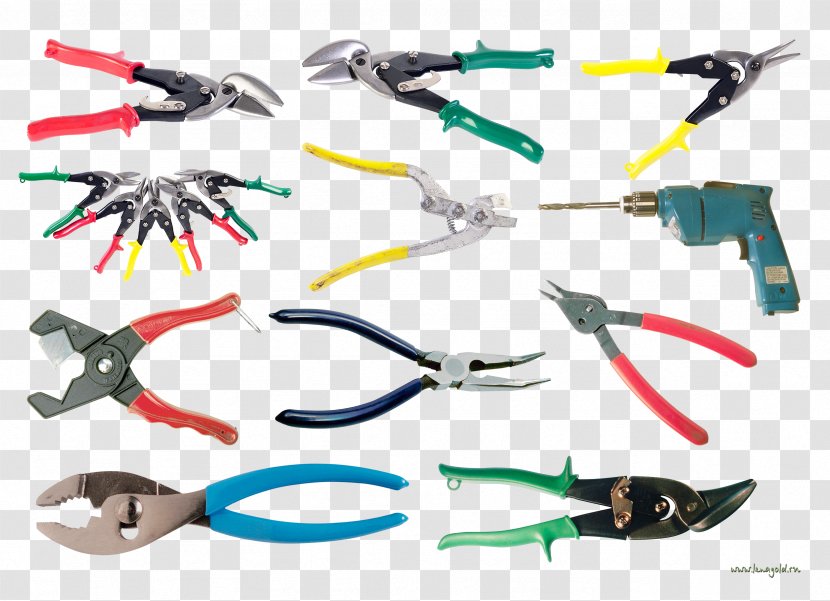 Tool Pliers - Networking Cables Transparent PNG