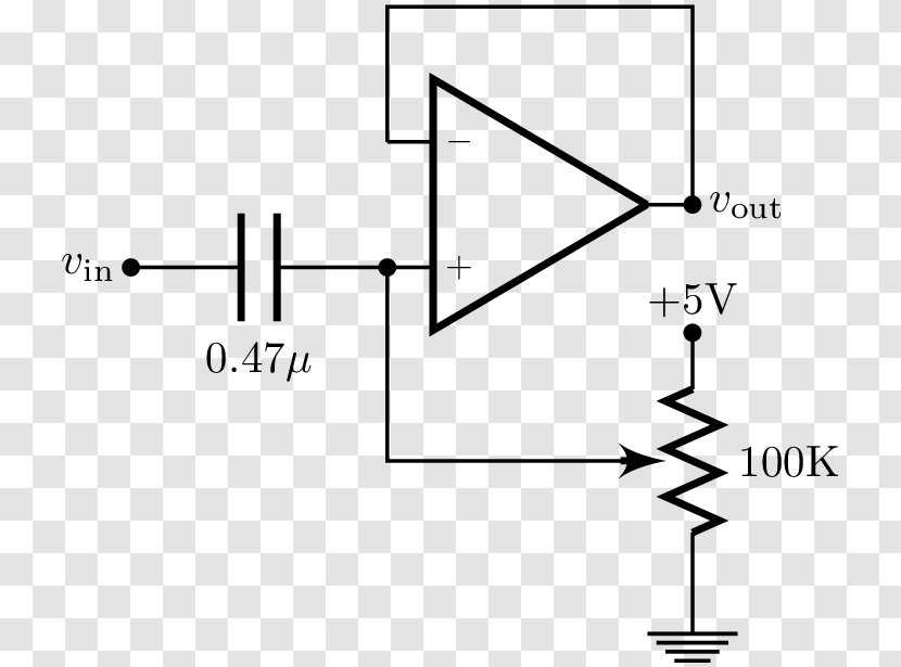 Operational Amplifier Electronic Circuit PH Meter Triangle Wave - Capacitor - Machine Transparent PNG