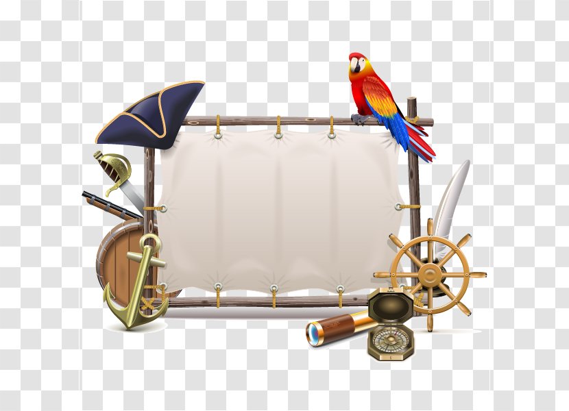 Pirate Tool Equipment Vector Design Material Free Download - Product Transparent PNG