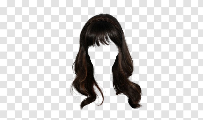 Wig Hairstyle Long Hair Transparent PNG