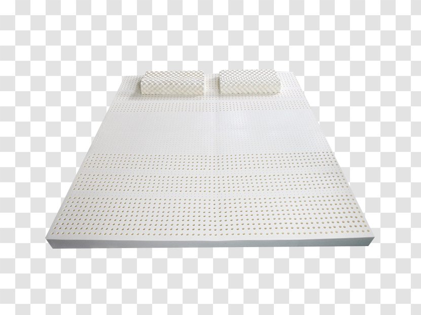 Bed Frame Sheet Mattress Floor Rectangle - Flooring - Latex Pillow Material Transparent PNG