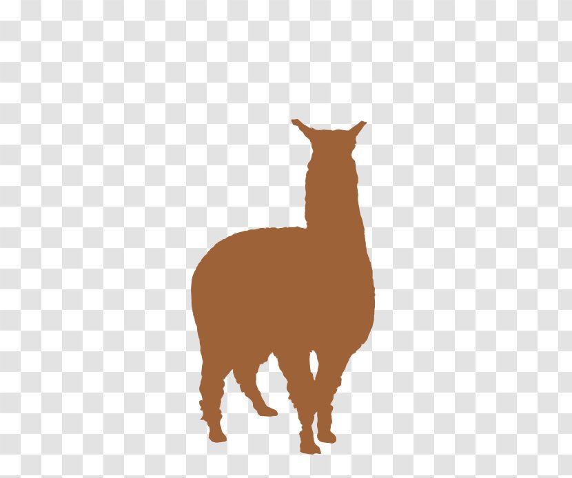 Llama Guanaco Alpaca Silhouette - Mane - Machu Picchu Transparent PNG