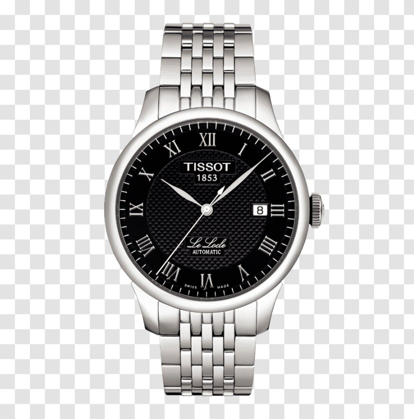 Le Locle Tissot Automatic Watch Chronograph Transparent PNG