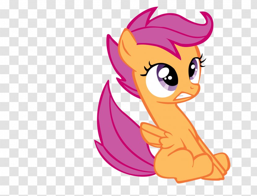 Scootaloo Rainbow Dash Cutie Mark Crusaders Art - Watercolor - Scared Transparent PNG