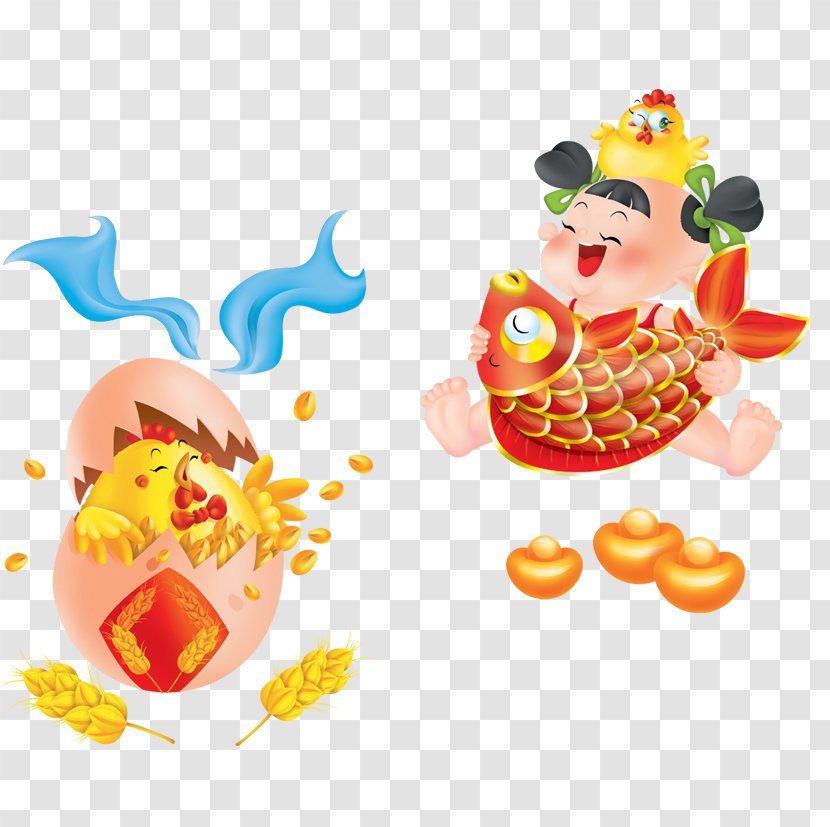 Chinese New Year Download - Culture - Chicken Transparent PNG