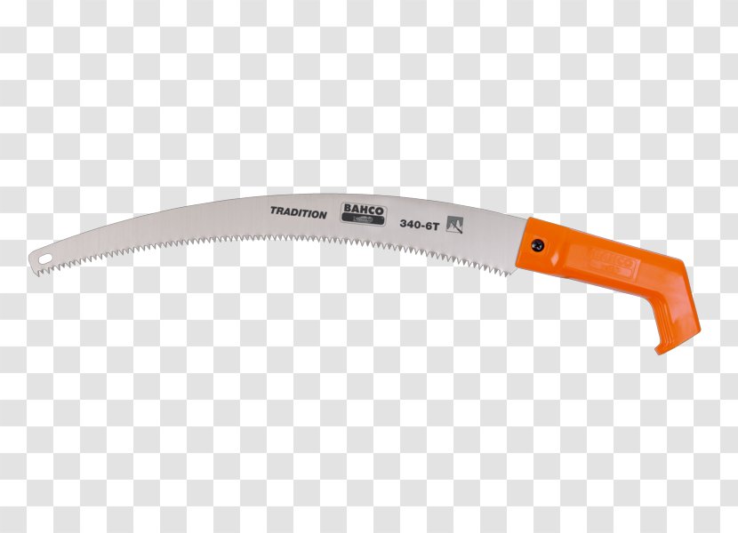 Hand Saws Astsäge Pruning Bahco - Orange - Quincaillerie Transparent PNG