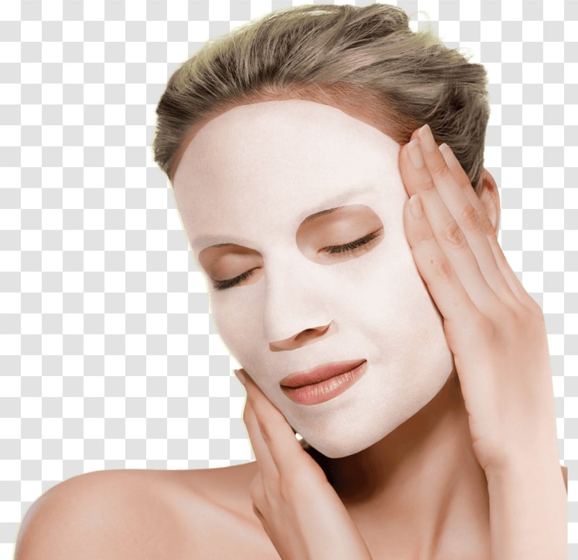 Mask Facial Face Skin Woman - Cream Transparent PNG