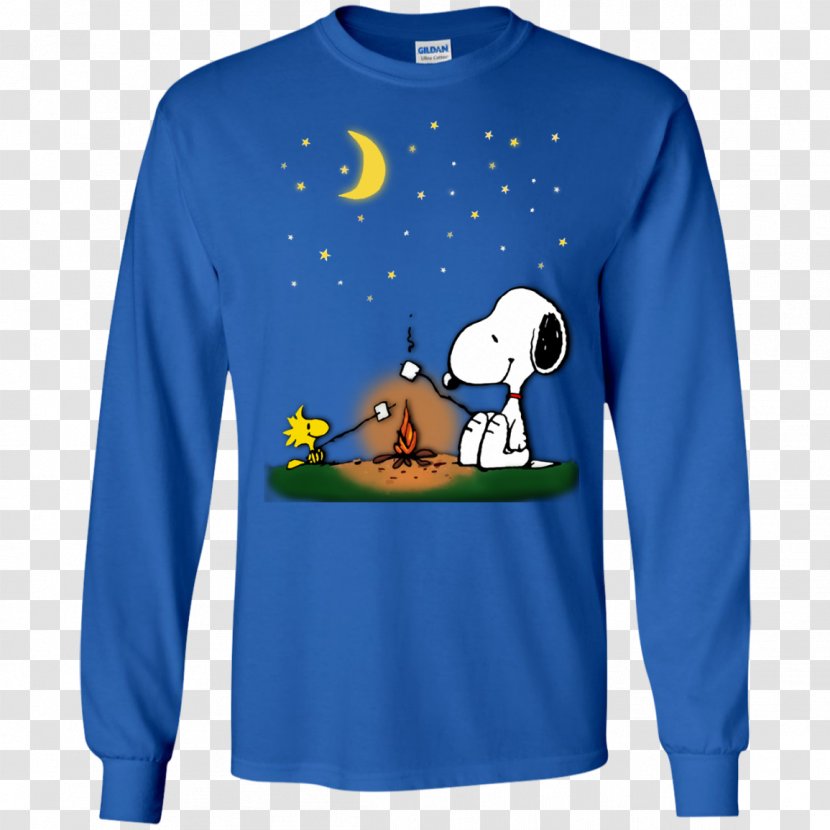 T-shirt Hoodie Sleeve Clothing - Snoopy Camping Transparent PNG