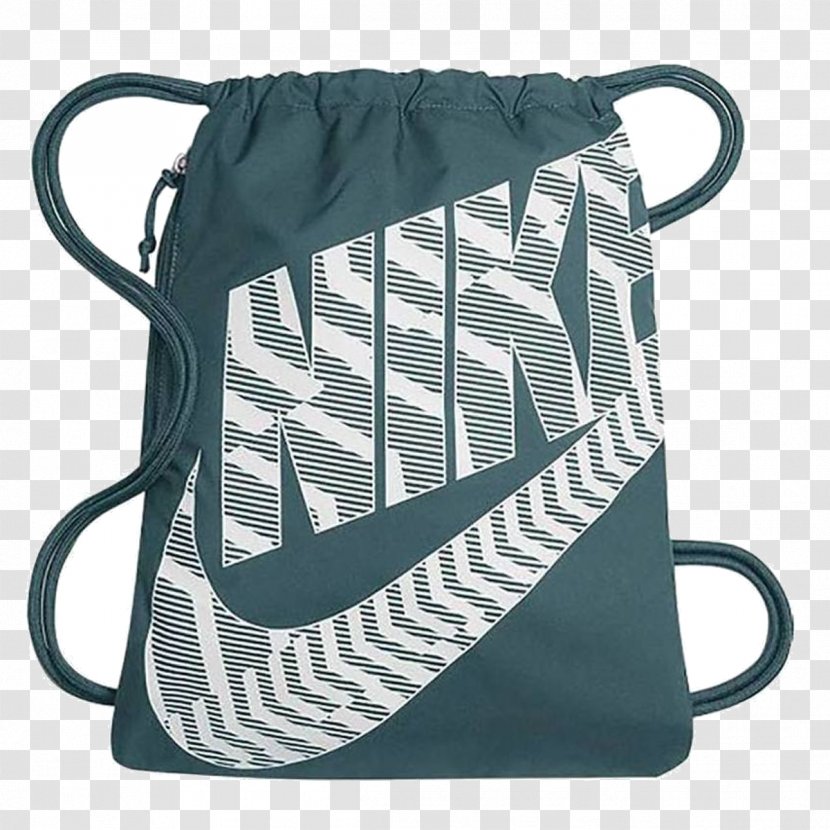 Nike Heritage Gymsack Holdall Bag Blue - Backpack - Sack Transparent PNG