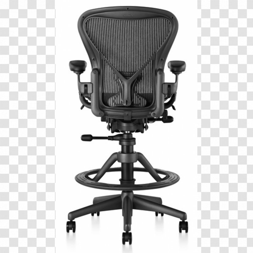 Eames Lounge Chair Aeron Herman Miller Office & Desk Chairs - Comfort Transparent PNG