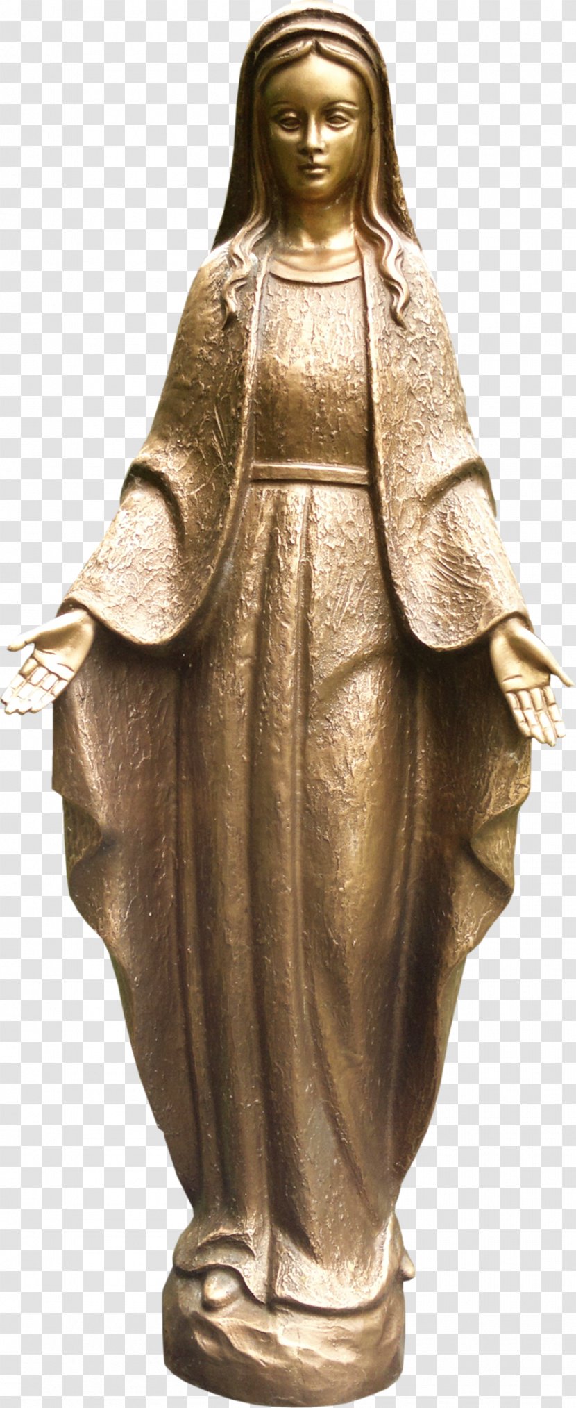 Statue Middle Ages Bronze Sculpture Classical Figurine - Monument - Top View Transparent PNG