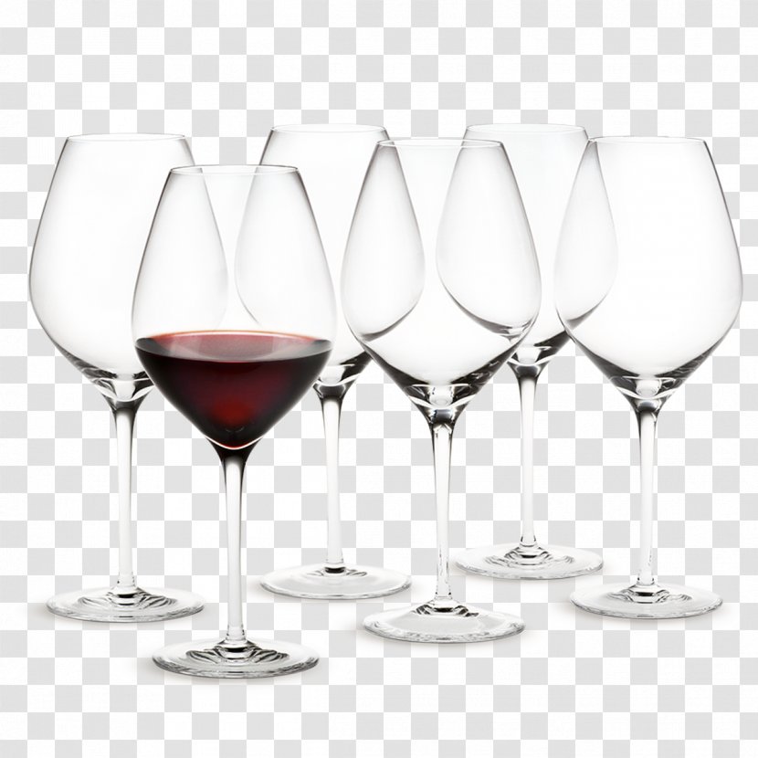 Holmegaard Glass Factory Wine Cabernet Sauvignon - Barware - Wineglass Transparent PNG