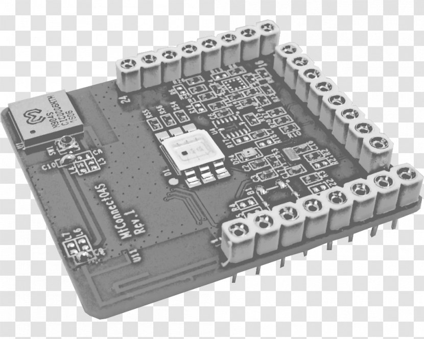Microcontroller Electronics Electronic Component Computer Hardware Transparent PNG