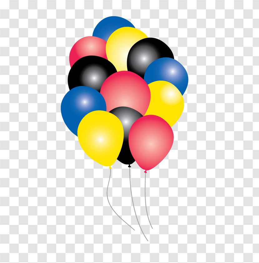 Balloon Elmo Big Bird Birthday Clip Art - Convite - Party Gold FoilGold Number Transparent PNG