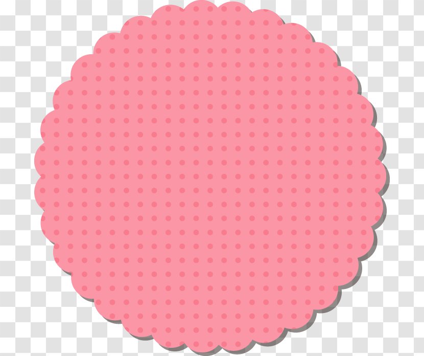 Circle Pink M Point Place Mats - 4th Anniversary Transparent PNG