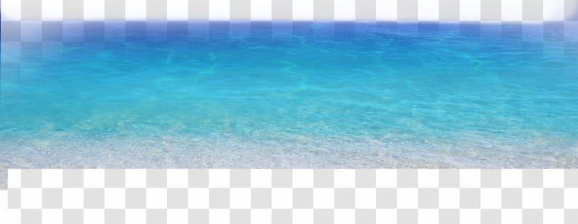 Blue Water Resources Sky Turquoise Ocean - Teal - Sea Transparent PNG