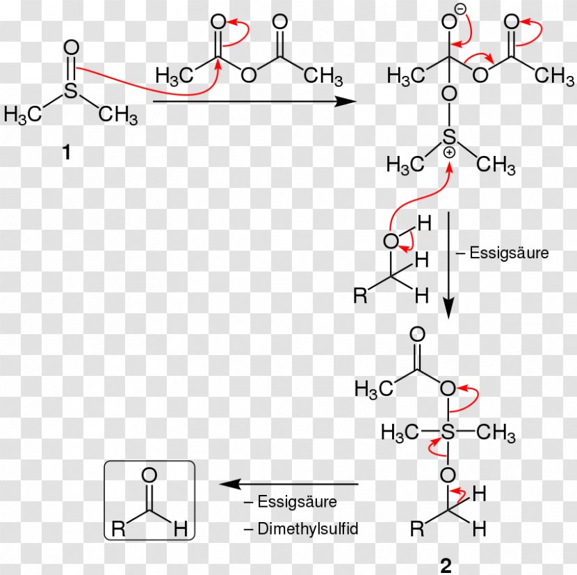 Albright-Goldman Oxidation Swern Redox Dimethyl Sulfide Chemistry - Name Reaction - Goldman Transparent PNG