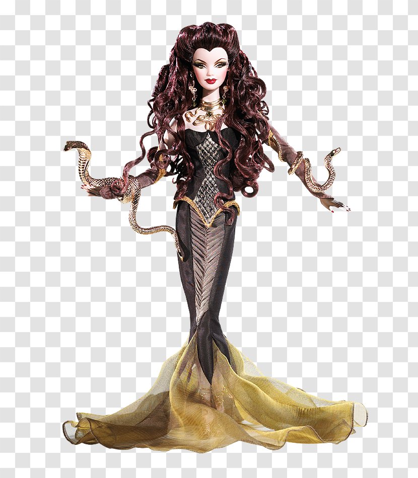 Barbie Doll As Medusa Amazon.com - Collecting - Goddess Transparent PNG