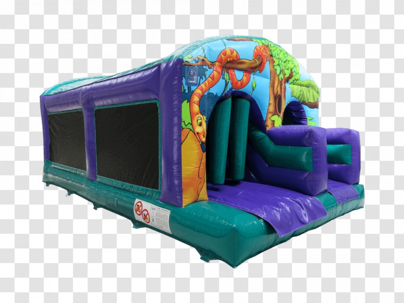 Inflatable - Recreation - Obstacle Course Transparent PNG
