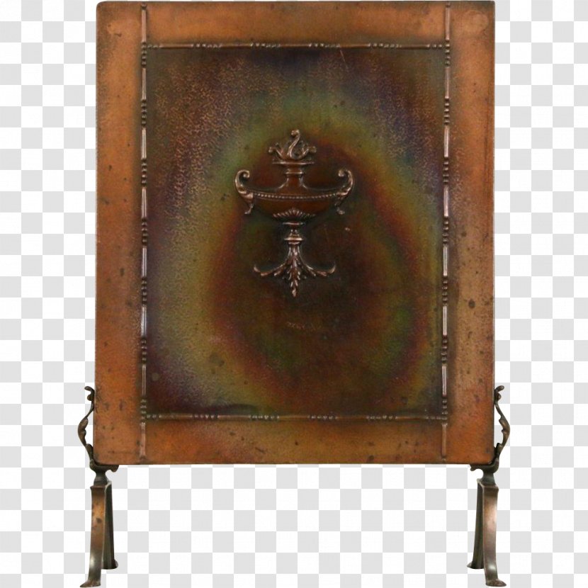 Antique Fire Screen Fireplace Mantel Andiron - Peacock Transparent PNG