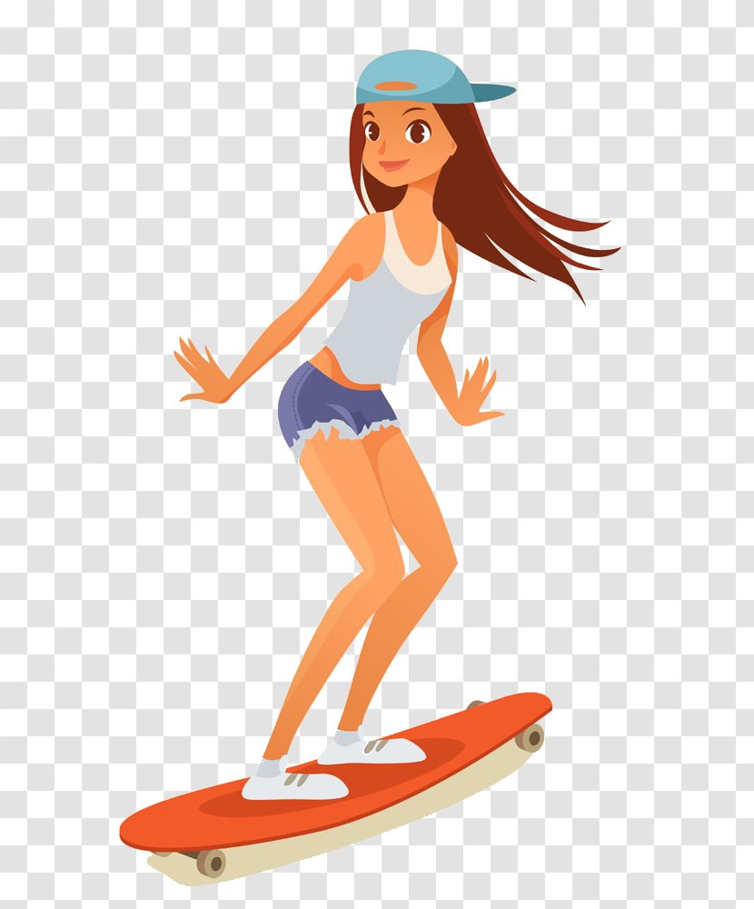 Longboarding Surfing Surfboard - Heart - Beauty Skateboarding Transparent PNG