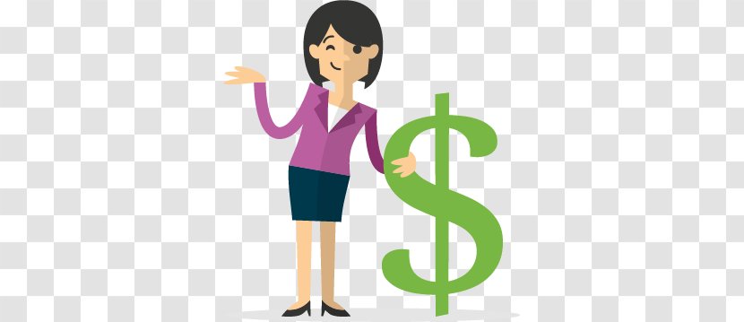 Program Management Tax Funding Organization Company - Flower - Cartoon Professional Women Vector Material, Transparent PNG