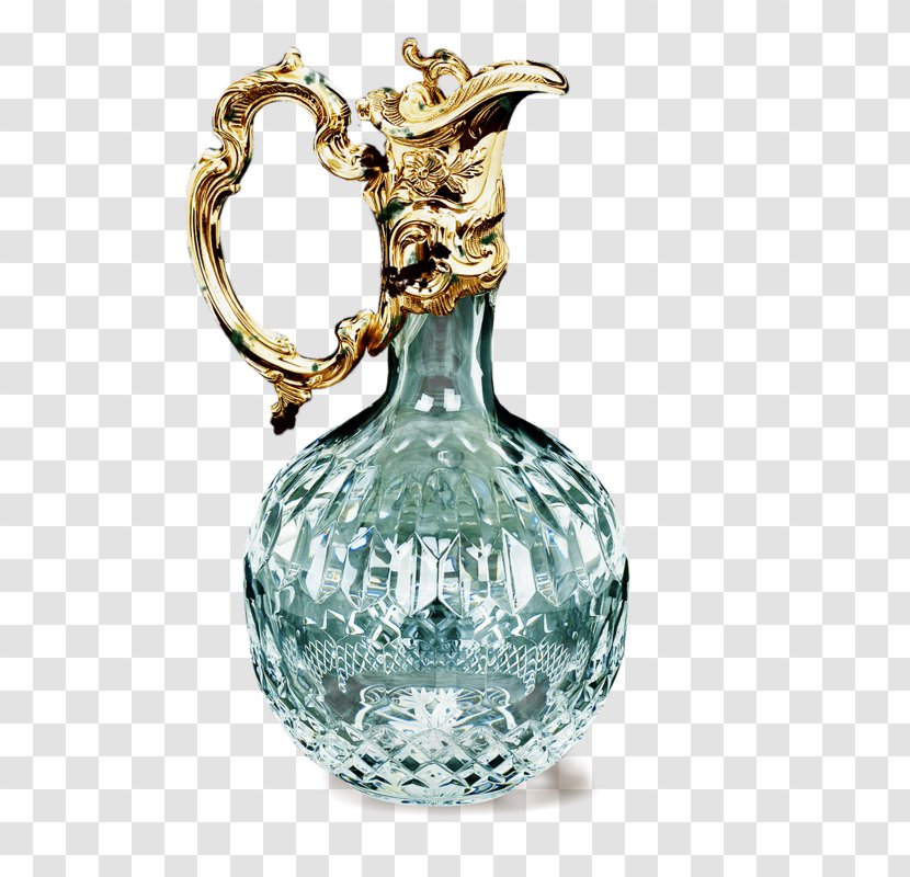 Vase Glass Art Pitcher Lead - Gorgeous Blue Bottle Transparent PNG
