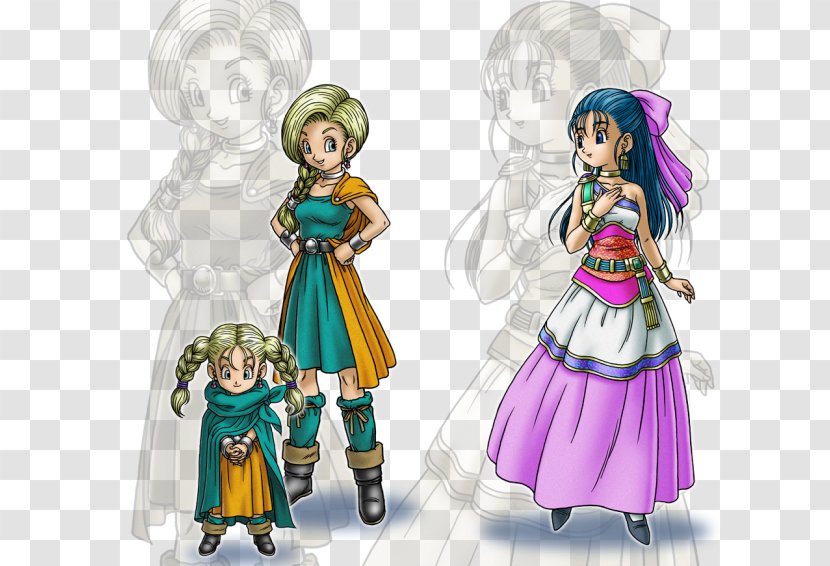 Dragon Quest V XI ドラゴンクエスト ライバルズ Childhood Sweetheart Square Enix Co., Ltd. - Cartoon - Dq Transparent PNG