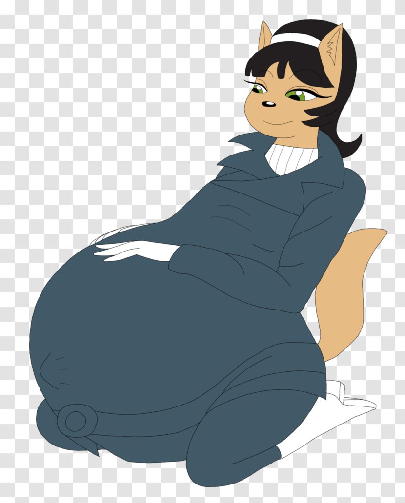 Kitty Katswell Pregnancy Cat Puppy Transparent PNG