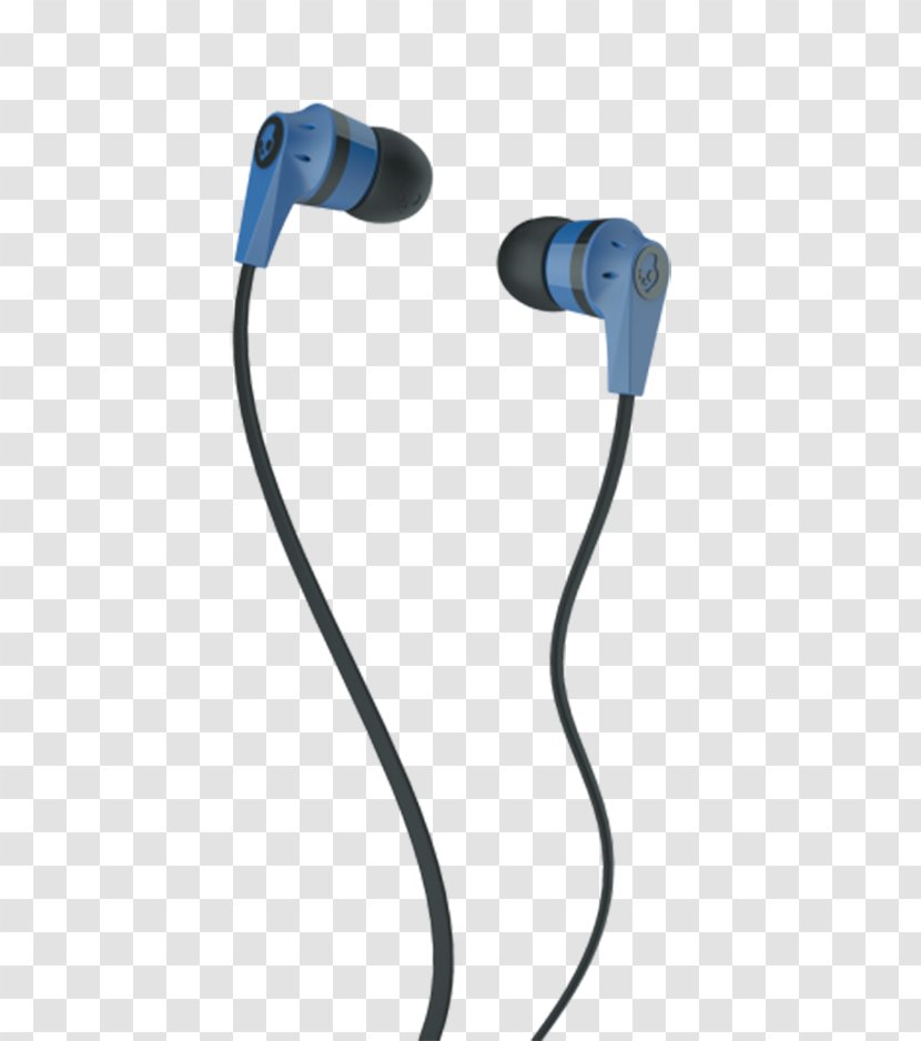 Microphone Headphones Skullcandy Apple Earbuds Phone Connector - Blue Transparent PNG