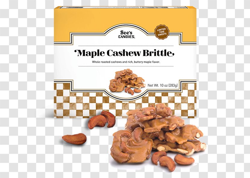 Brittle See's Candies Chocolate Truffle White Nut - Roasting - Candy Transparent PNG
