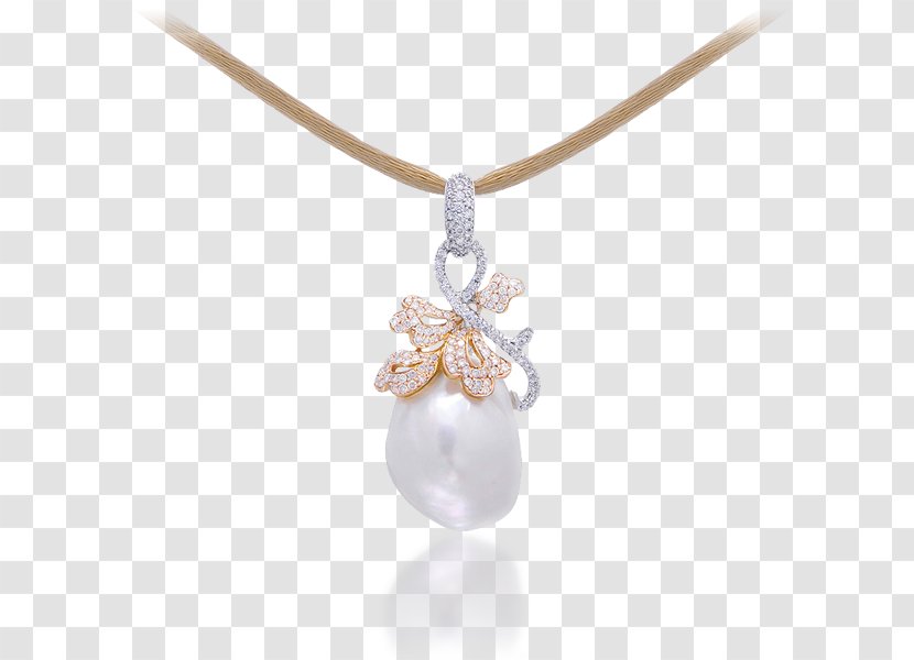 Pearl Earring Charms & Pendants Necklace Jewellery Transparent PNG