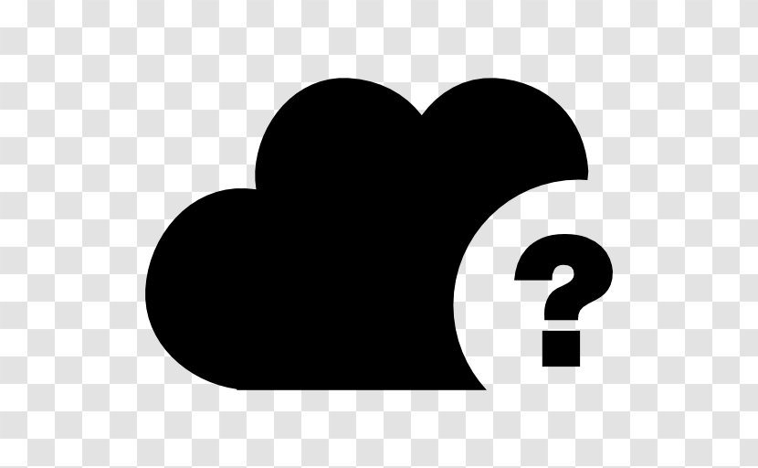 Cloud Computing Question Mark Symbol Download - User Transparent PNG