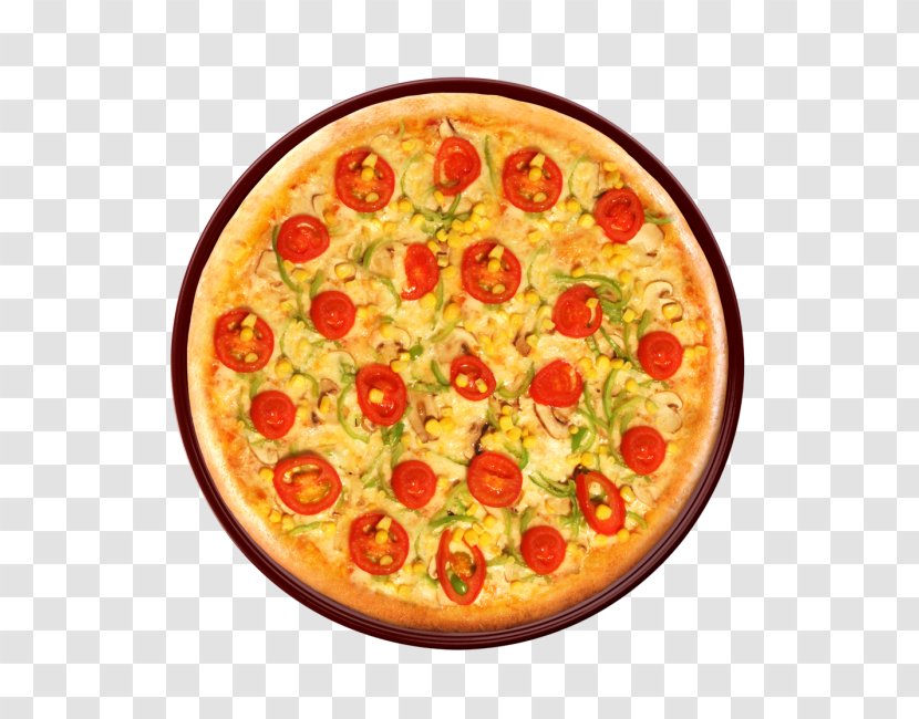 California-style Pizza Sicilian Vegetarian Cuisine American Transparent PNG