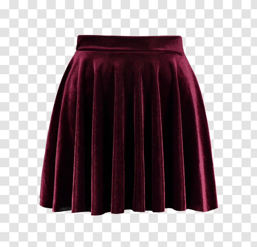 Miniskirt Velvet A-line Clothing - Color - Dance Dresses Skirts Costumes Transparent PNG