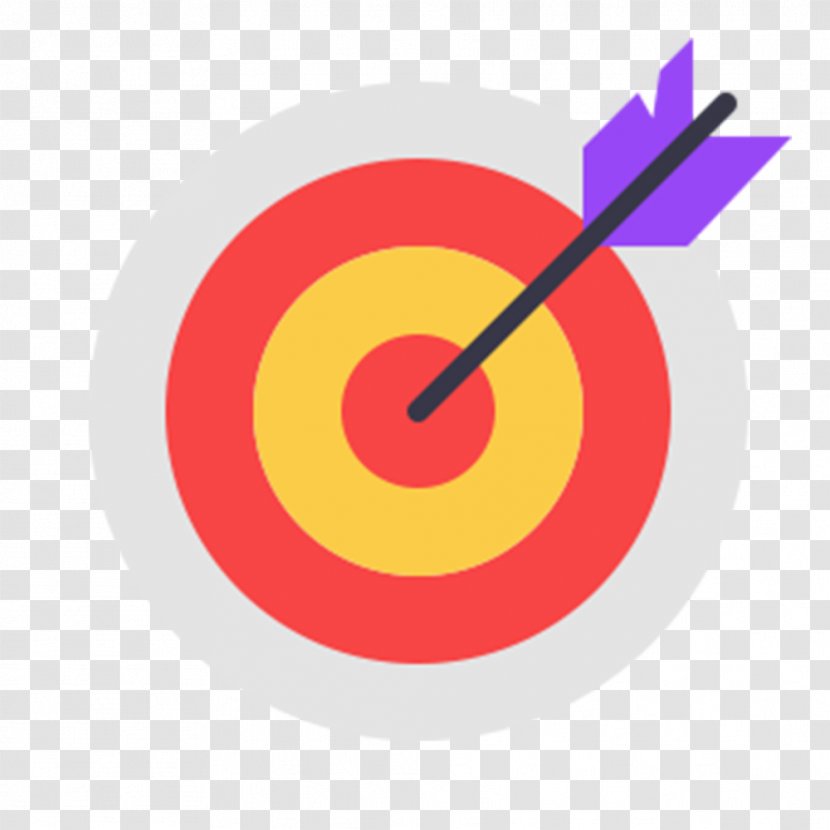 Bullseye Target Market Shooting - Marketing Transparent PNG