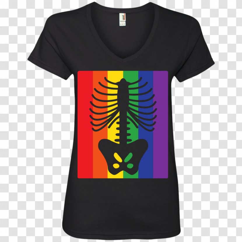 T-shirt Clothing Hoodie Neckline - Double Rainbow Unicorn Shirt Transparent PNG