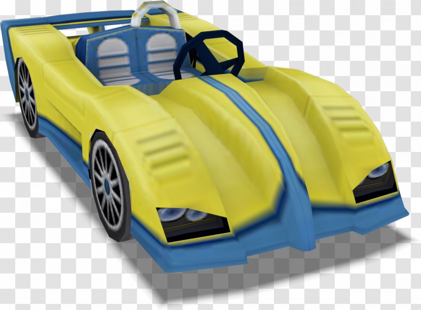 Crash Tag Team Racing Sports Car PlayStation 2 Vehicle - Automotive Design - Race Transparent PNG