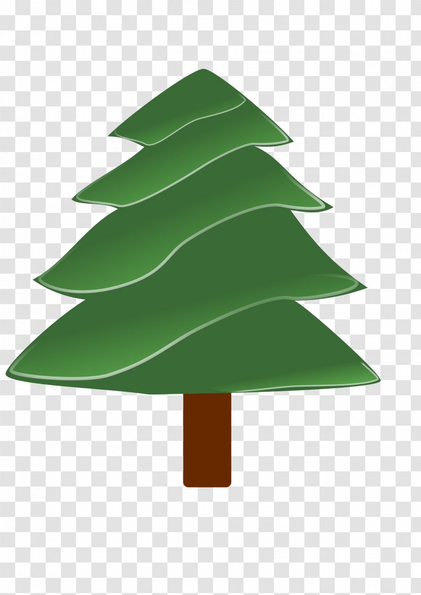 Evergreen Pine Tree Clip Art - Christmas - Aquarius Transparent PNG
