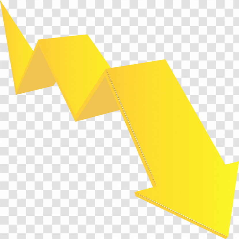 Yellow Line Font Logo Paper Transparent PNG
