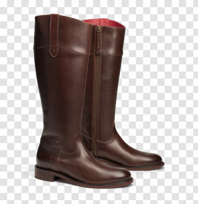 Riding Boot Leather Shoe Cowboy - Brown Transparent PNG