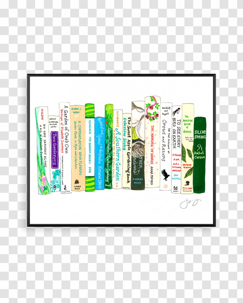 My Ideal Bookshelf Picture Frames Paper - Bibliophilia - Black Metal Transparent PNG