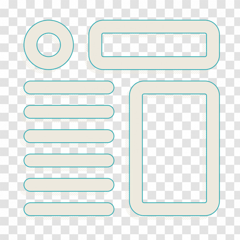 Wireframe Icon Ui Icon Transparent PNG