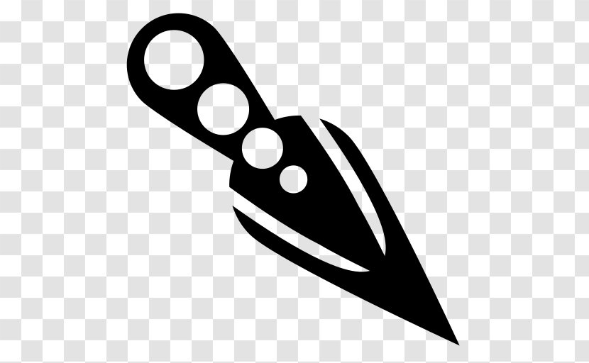 Throwing Knife Game Earthworm Jim Clip Art - Cold Weapon - Black And White Transparent PNG