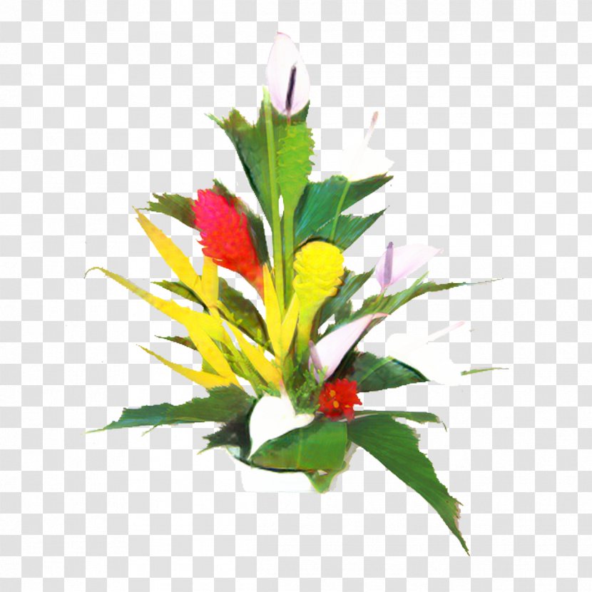Floral Design Flower Bouquet Plant Stem Cut Flowers - Leaf Transparent PNG