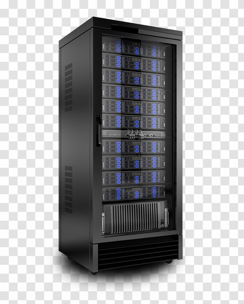 Computer Cases & Housings Servers Colocation Centre 19-inch Rack Data Center - High Availability - Server Transparent PNG
