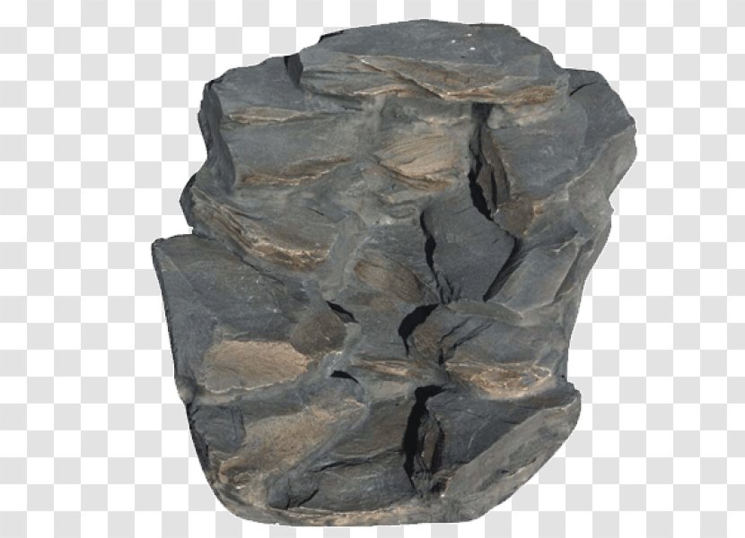 Atlantis Virtual Rock Slate Step Waterfall Highland - Charcoal Transparent PNG