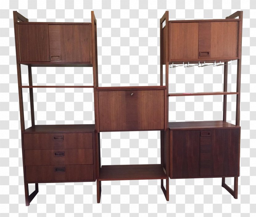 Table Shelf Furniture Bookcase Wood Transparent PNG
