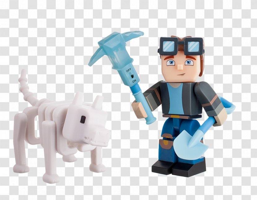 DanTDM: Trayaurus And The Enchanted Crystal Tube Heroes Mystery Minifigure One Random Figure Toy Minecraft - Dantdm - Skeleton Dog Transparent PNG